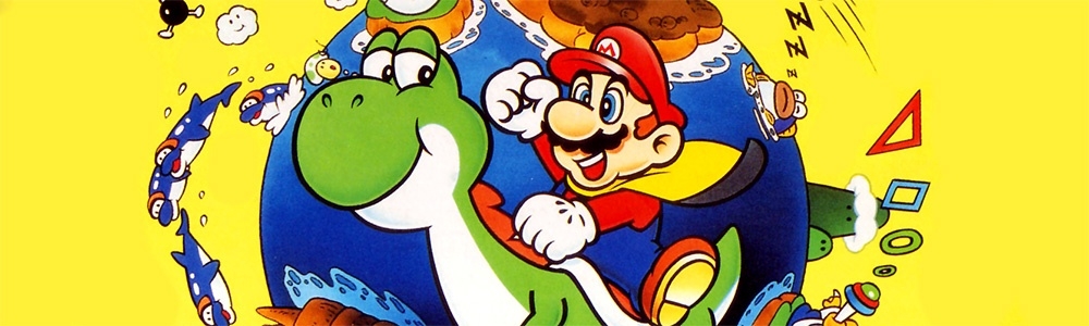 Banner Super Mario World