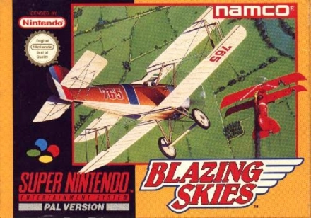 Blazing Skies Lelijk Eendje voor Super Nintendo