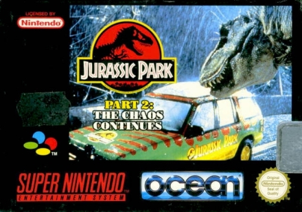 Jurassic Park Part 2 The Chaos Continues voor Super Nintendo