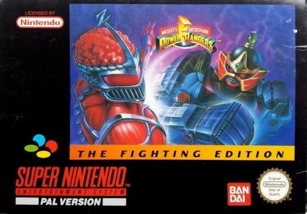 Mighty Morphin Power Rangers: The Fighting Edition voor Super Nintendo