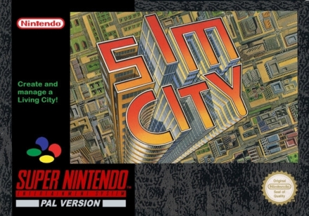 SimCity Lelijk Eendje voor Super Nintendo