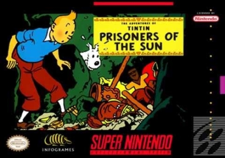 TinTin: Prisoners of the Sun Duitse Versie Lelijk Eendje voor Super Nintendo