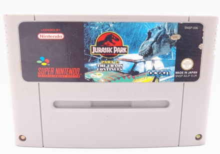 Jurassic Park Part 2 The Chaos Continues voor Super Nintendo