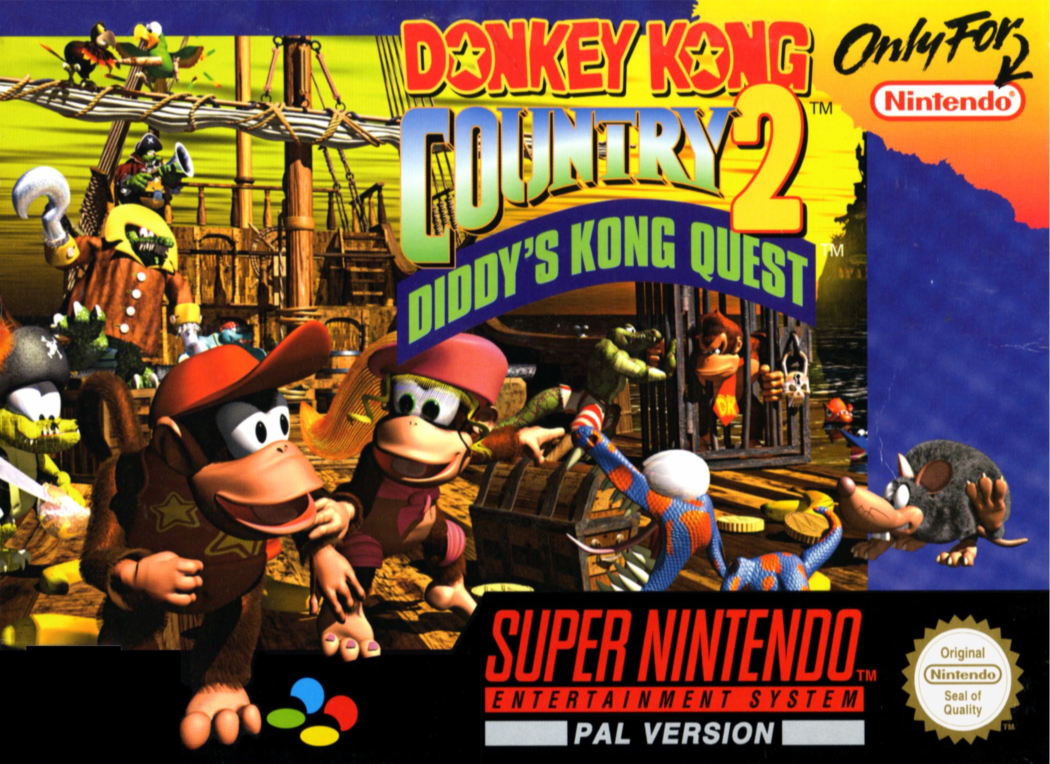 Boxshot Donkey Kong Country 2: Diddy’s Kong Quest