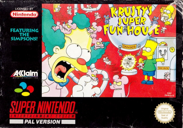 Boxshot Krusty’s Super Fun House