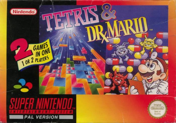 Boxshot Tetris & Dr. Mario