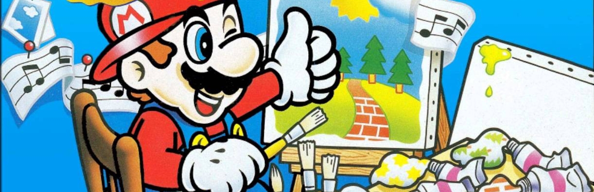 Banner Mario Paint