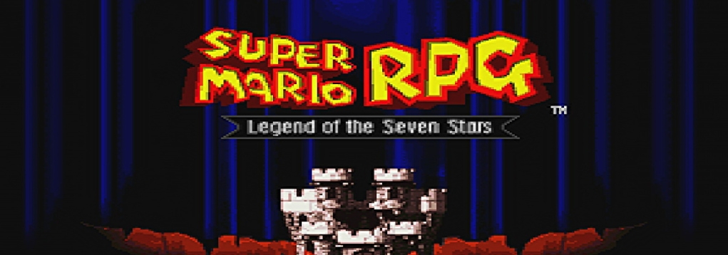 Banner Super Mario RPG Legend of the Seven Stars NTSC