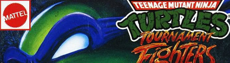 Banner Teenage Mutant Hero Turtles Tournament Fighters