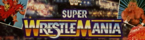 Banner WWF Super WrestleMania