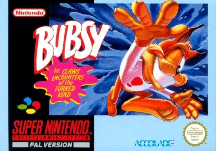 Bubsy in: Claws Encounters of the Furred Kind Compleet voor Super Nintendo