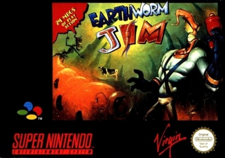 Earthworm Jim voor Super Nintendo