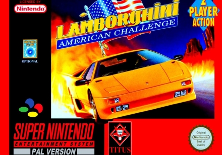 Lamborghini American Challenge voor Super Nintendo