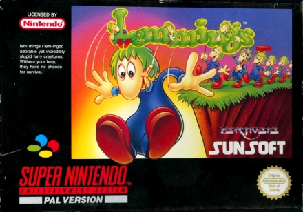 Lemmings Lelijk Eendje voor Super Nintendo