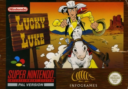 Lucky Luke Lelijk Eendje voor Super Nintendo