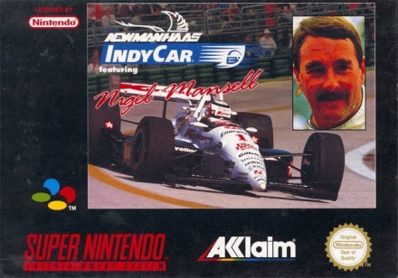 Newman Haas IndyCar Featuring: Nigel Mansell Lelijk Eendje voor Super Nintendo