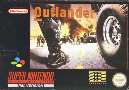Outlander mit Eigenart/Schaden voor Super Nintendo