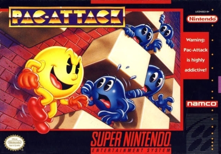 Pac-Attack Lelijk Eendje voor Super Nintendo