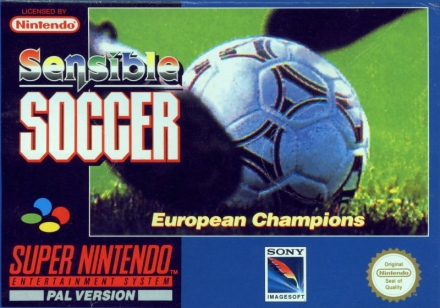 Sensible Soccer: European Champions voor Super Nintendo