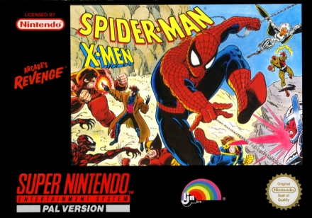 Spider-Man / X-Men: Arcade’s Revenge voor Super Nintendo