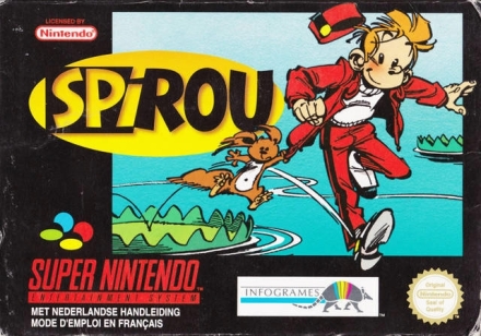 Spirou Lelijk Eendje voor Super Nintendo