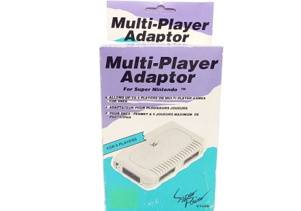 /Super Power Multi-Player Adapter voor Super Nintendo