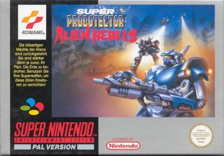 Super Probotector: Alien Rebels voor Super Nintendo