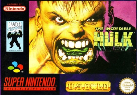 The Incredible Hulk met Karakter/Beschadiging voor Super Nintendo