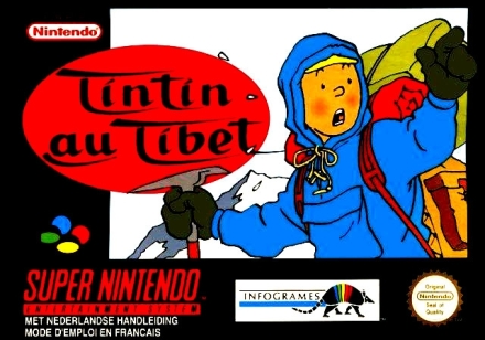 TinTin au Tibet con Personalidad/Daño voor Super Nintendo