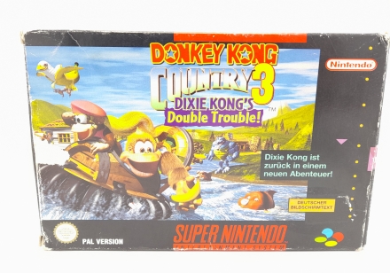 Donkey Kong Country 3: Dixie Kong's Double Trouble! Compleet voor Super Nintendo