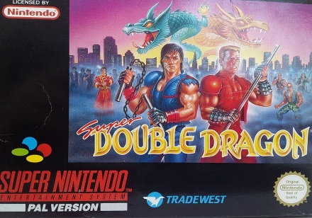 Super Double Dragon Als Nieuw - Duits voor Super Nintendo