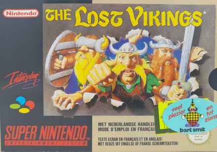 The Lost Vikings Als Nieuw voor Super Nintendo