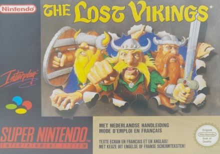 The Lost Vikings Als Nieuw voor Super Nintendo