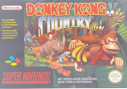 Donkey Kong Country Compleet voor Super Nintendo