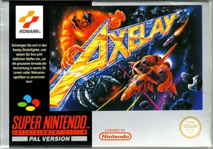 Axelay voor Super Nintendo