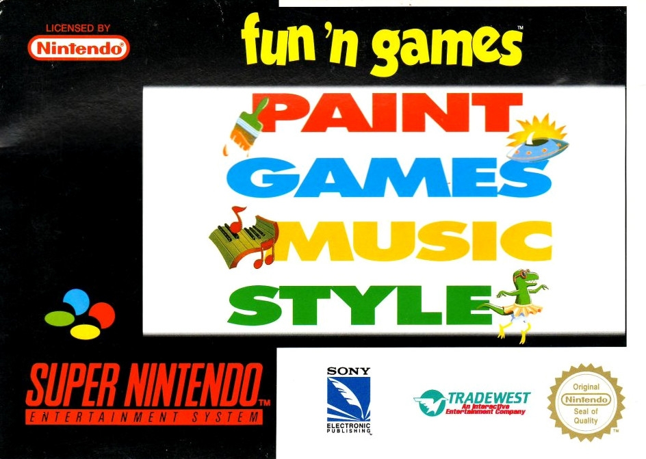Boxshot Fun ’n Games: Paint Games Music Style
