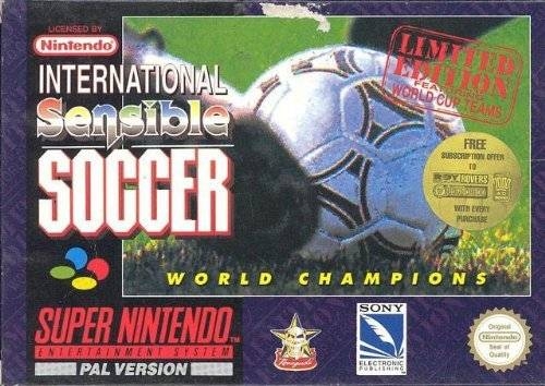 Boxshot International Sensible Soccer: World Champions: Limited Edition featuring World Cup Teams