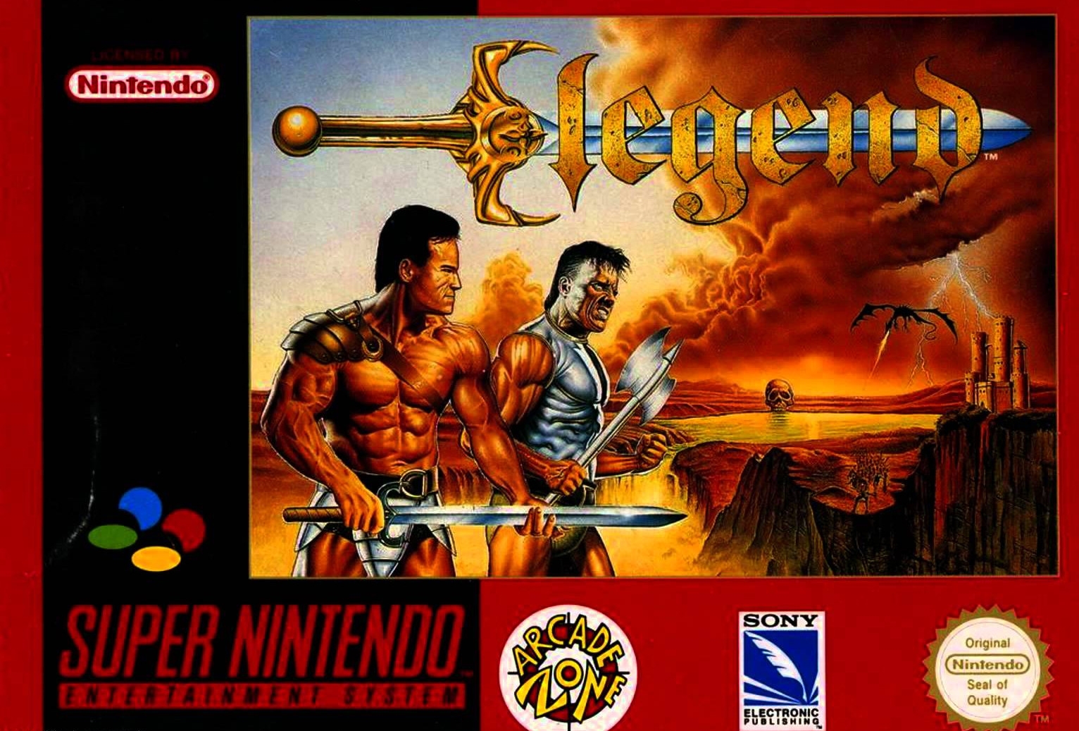 Legend shop super nintendo