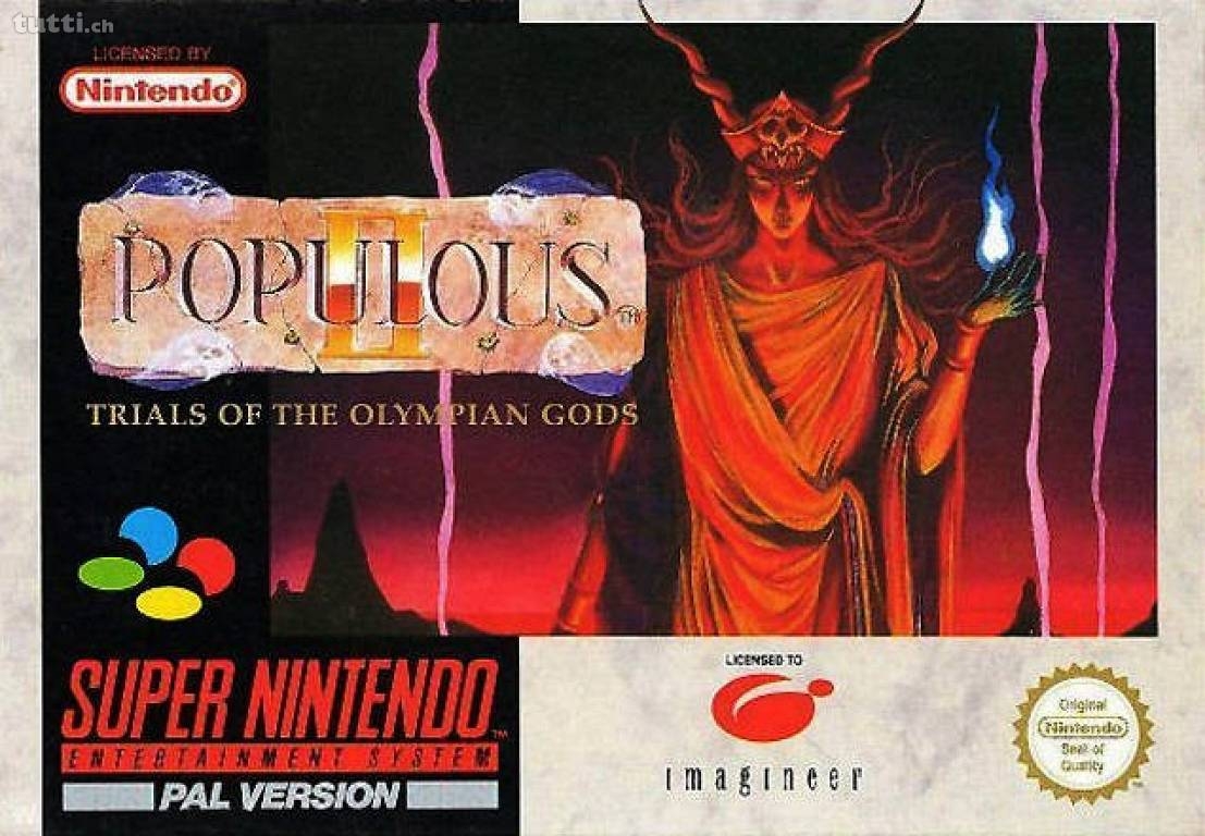 Boxshot Populous II: Trials of the Olympian Gods