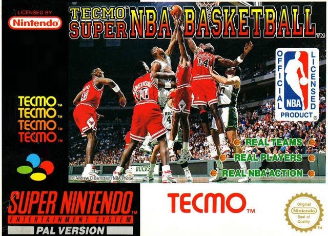 Boxshot Tecmo Super NBA Basketball