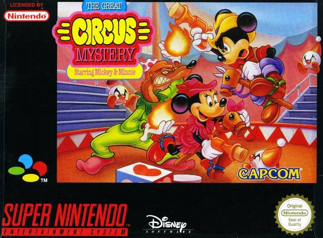 Boxshot The Great Circus Mystery starring Mickey & Minnie