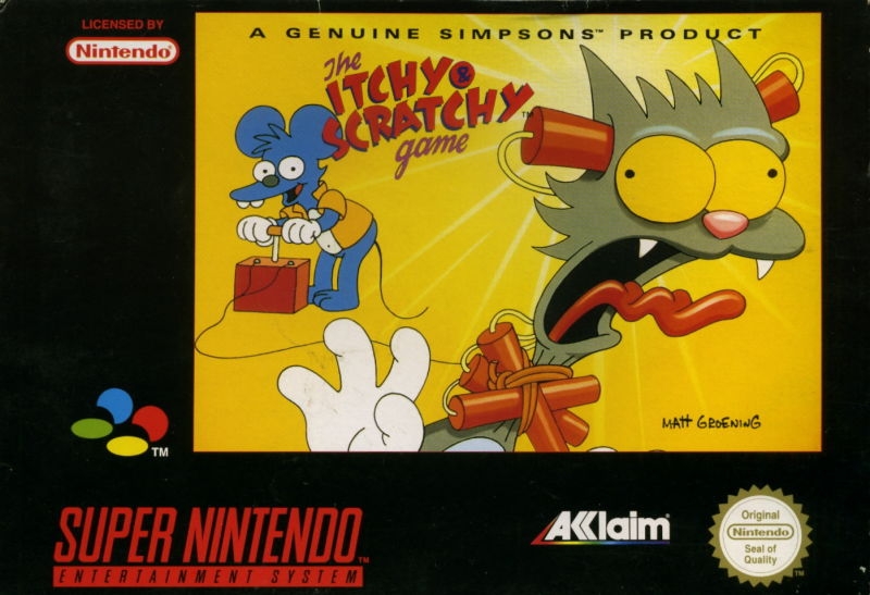 Boxshot The Itchy & Scratchy Game