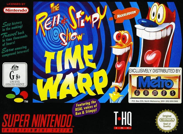 Boxshot The Ren & Stimpy Show: Time Warp