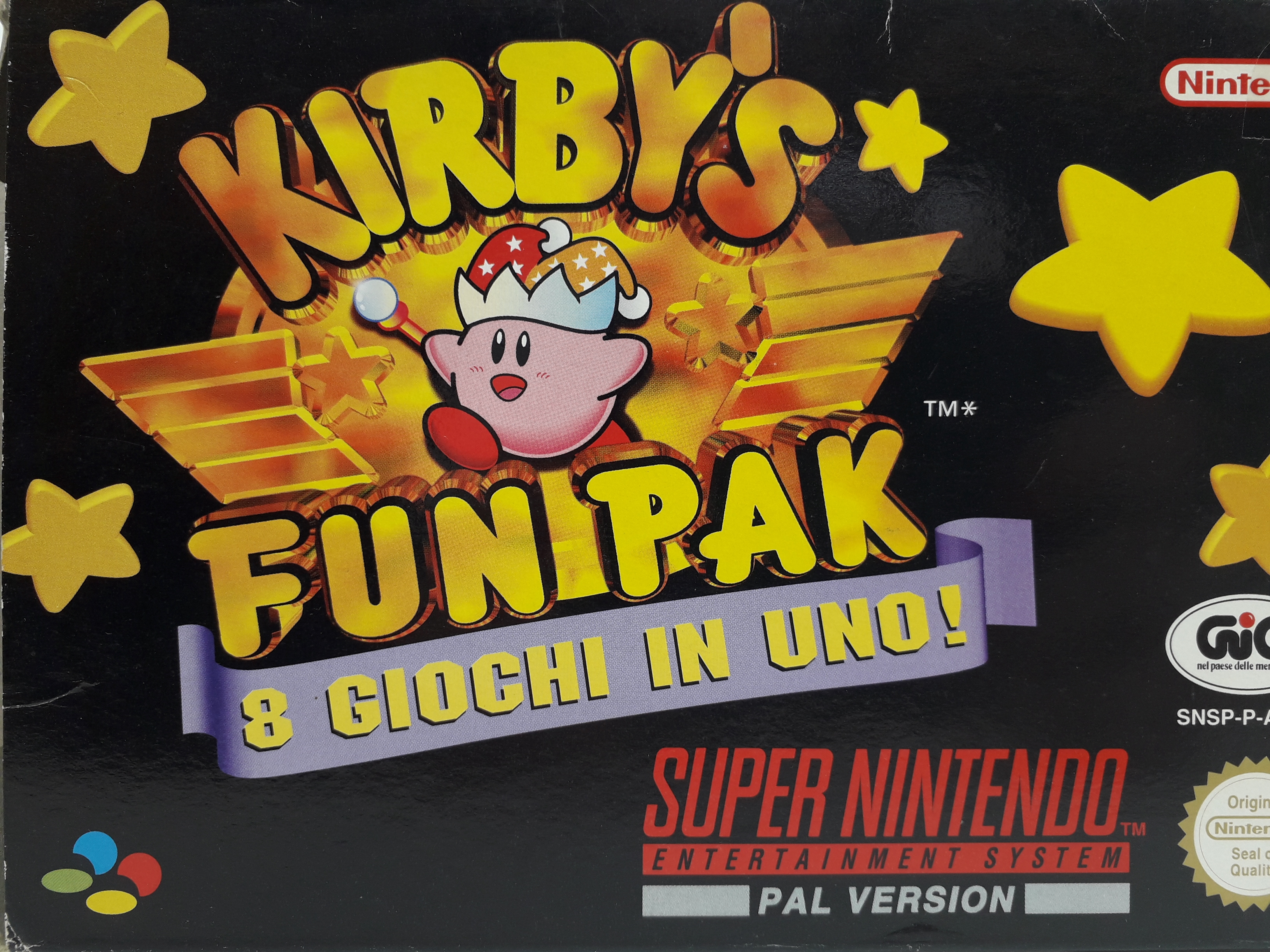 Foto van Kirby’s Fun Pak Compleet Italiaans