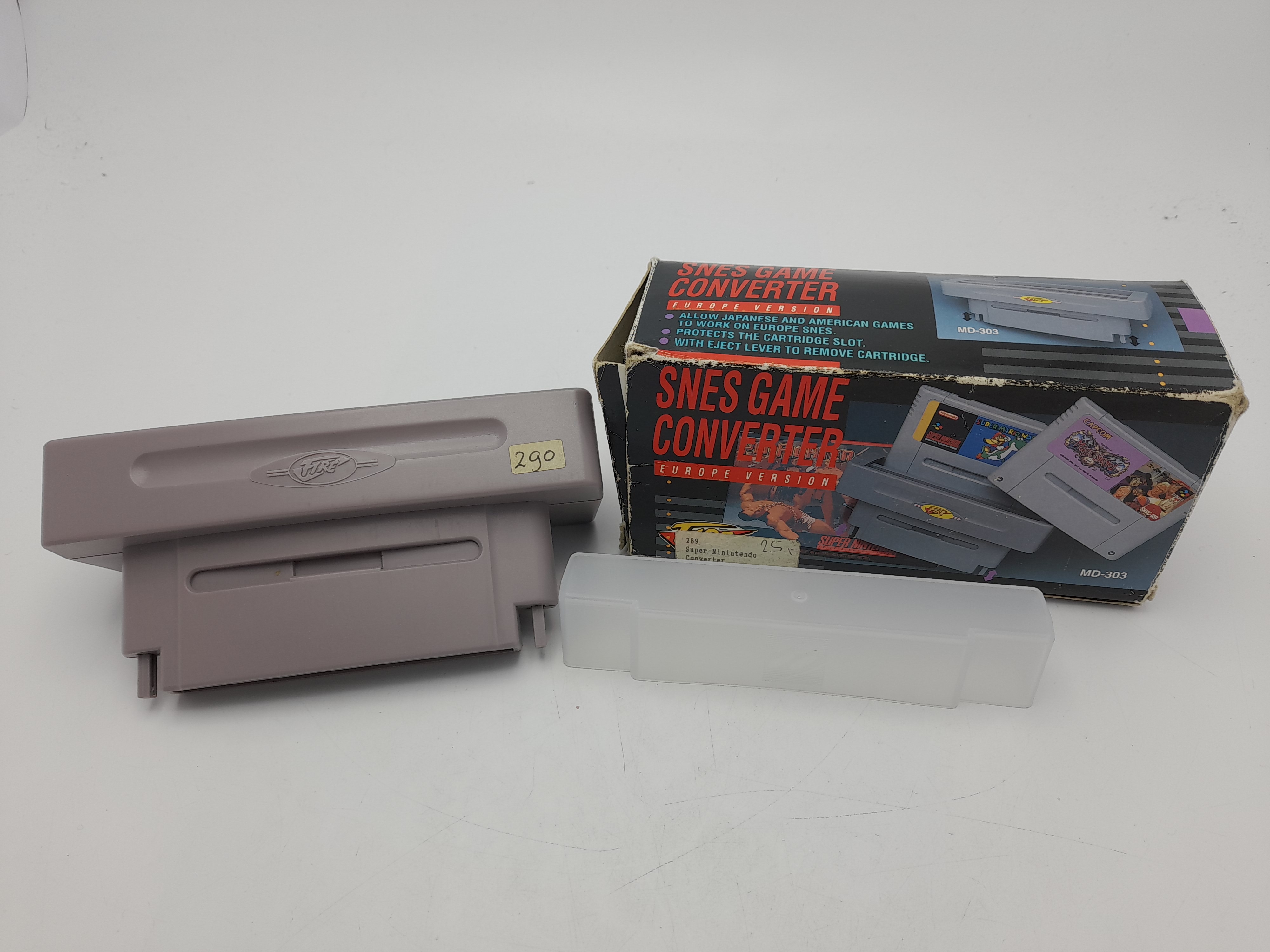 Foto van Fire SNES Game Converter in Doos