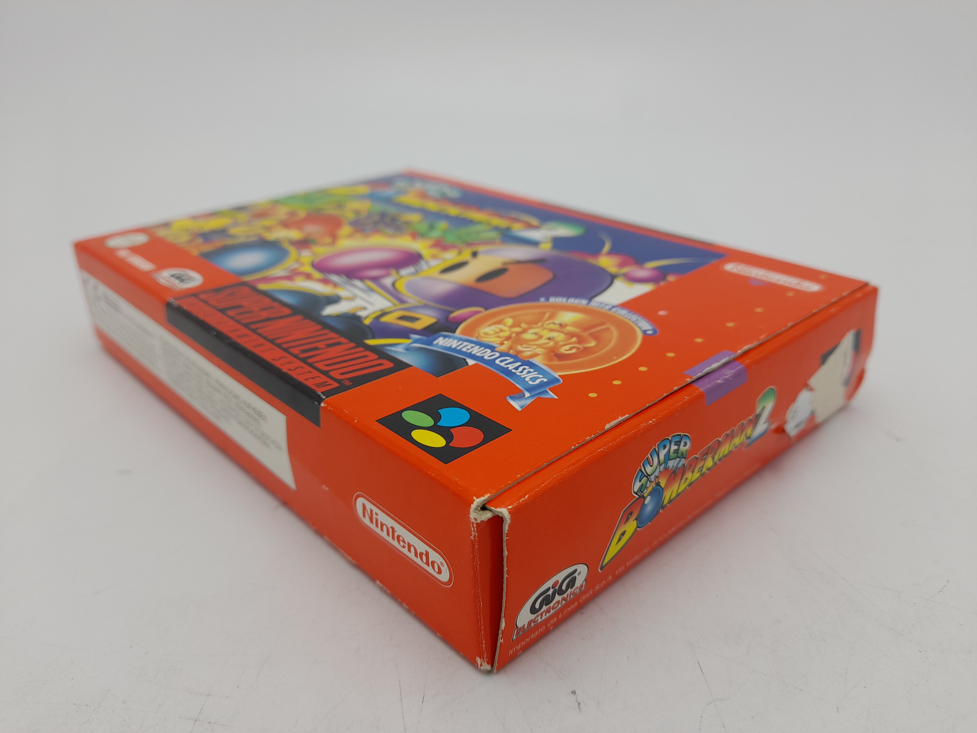 Foto van Super Bomberman 2 Compleet Nintendo Classics Zoner Handleiding - Italiaans