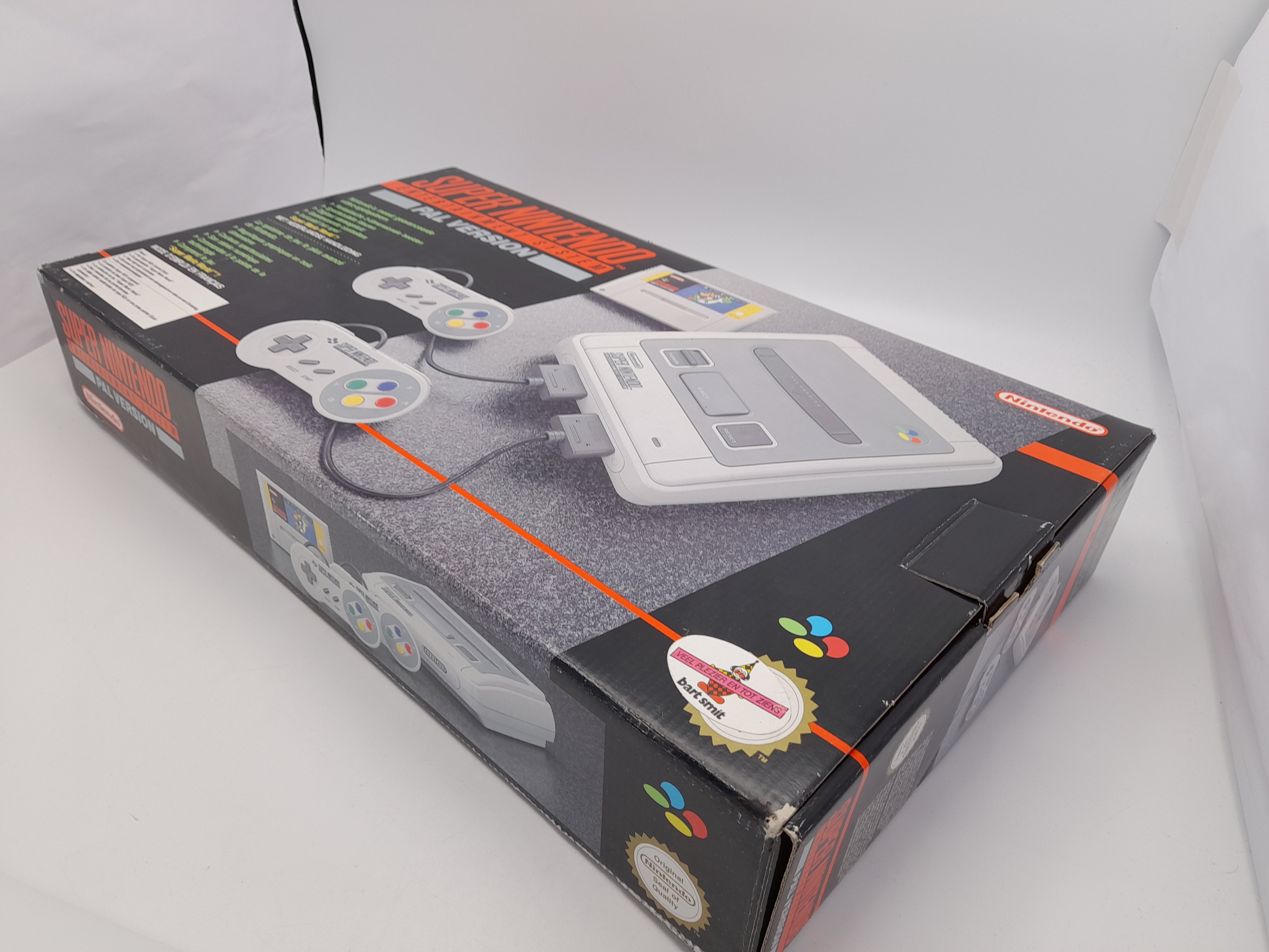 Foto van Super Nintendo in Doos 1-Chip