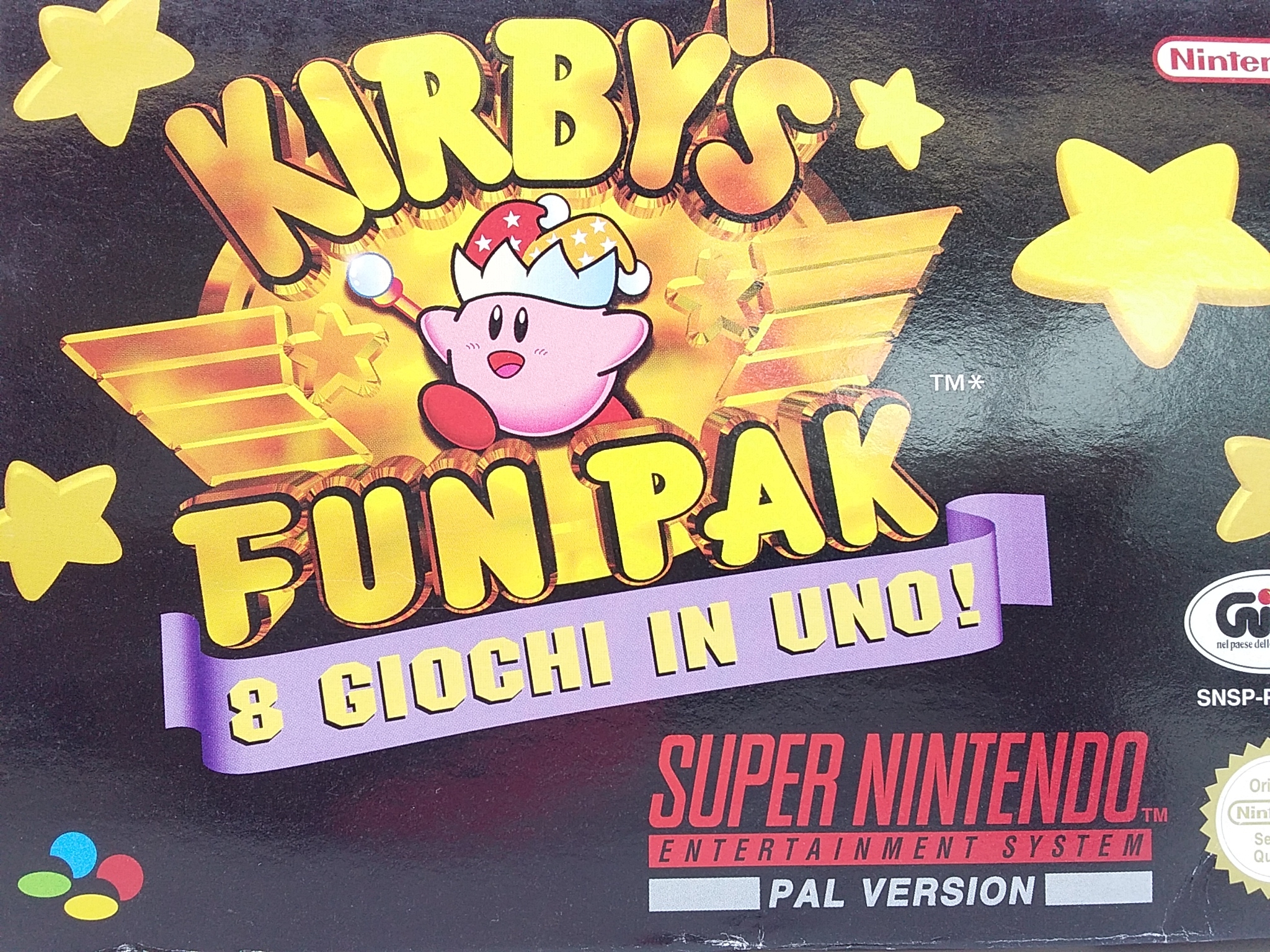 Foto van Kirby’s Fun Pak Compleet Italiaans