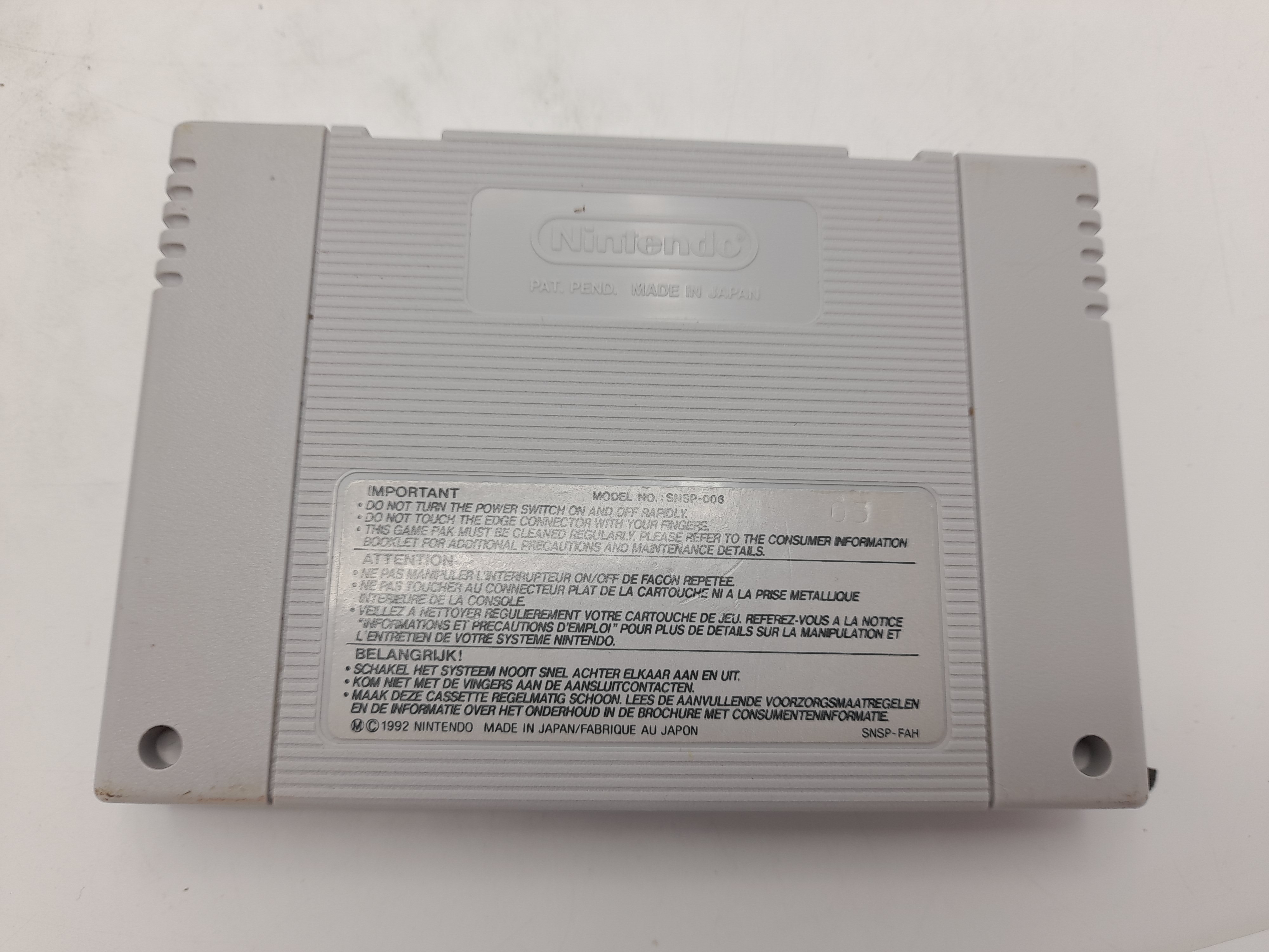 Foto van Super NES Nintendo Scope 6: LazerBlaster + Game + Receiver