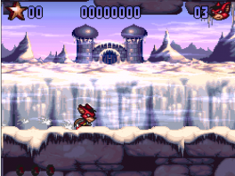 Un magnifico castello sullo sfondo, potrebbe essere quello di <a href = https://www.mariosnes.nl/it/gioco-super-nintendo.php?t=Prince_of_Persia target = _blank>Prince of Persia</a>?